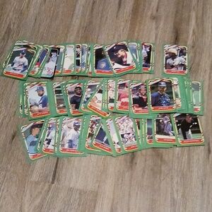 80's Star Stickets Baseball Cards